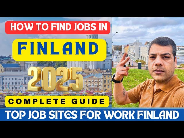 How To Find Jobs In Finland !🇫🇮