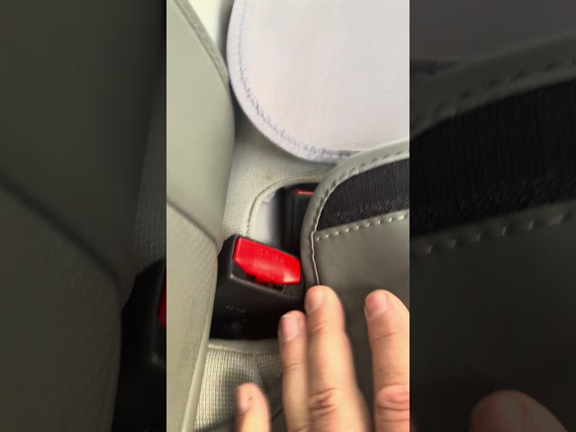 Hyundai 2024 Kona Backseat Removal - Putting it back. Make sure the seat belt receptacles are out.