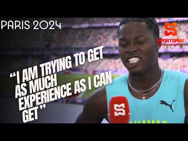 Paris 2024| Bahamas' Antoine Andrews: "I'm trying to get as much experience as I can get" |SportsMax