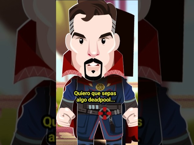 STRANGE ES SABIO🗿 #marvel #deadpool #Doctorstrange #marvellatam #XD #parodia #humor #disney #ucm