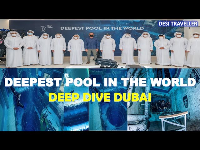 DEEP DIVE DUBAI - THE DEEPEST POOL OF THE WORLD OPENED IN DUBAI