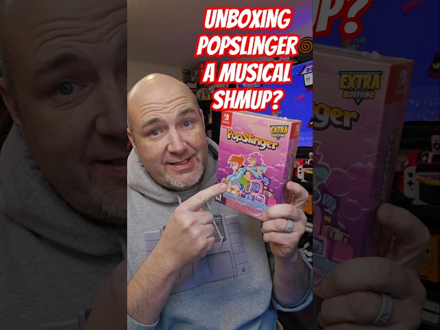 UNBOXING Popslinger From VGNYsoft | An 80s Musical Themed SHMUP?