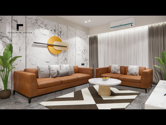 Premium 3 bhk  Interior Design for apartment in Ahmedabad | Shivalik Greenview | 1400 Sq. Ft. | FDS