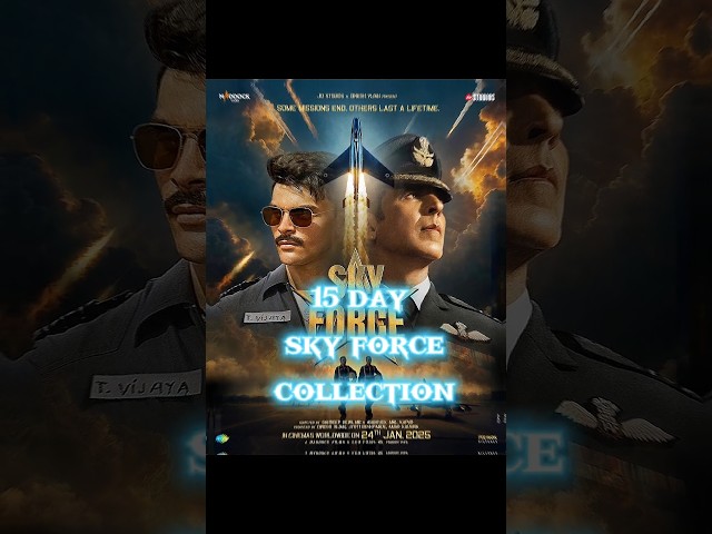 Sky force 15 day collection🤯worldwide collection#tranding #movie #collection #skyforce