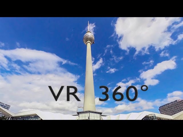 Berlin VR 360 video in 4k