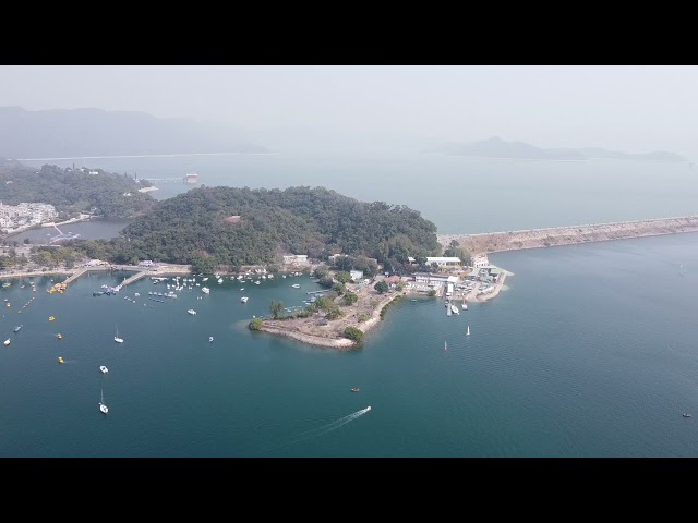 Sha Tin River Drone Flying