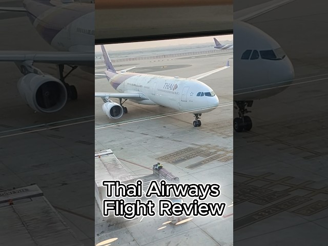 Thai Airways Flight Review: Bangkok to Lahore #flightreview