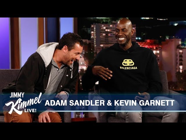 Adam Sandler & Kevin Garnett on Uncut Gems