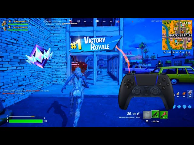 PS5 Fortnite UnReal Rank Reload Battle Royale Gameplay (4k 60fps) + Best Setting in Battle Royale