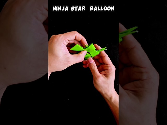 How to make ninja star paper . Cách gấp phi tiêu giấy.