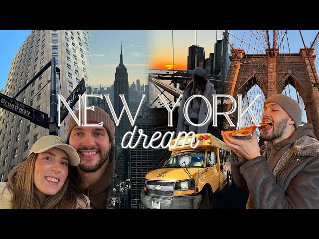 LIVING OUR NEW YORK DREAM 🗽🇺🇸 HOLIDAY VLOG | WHERE TO EAT AND WHAT TO DO IN NYC | TRAVEL GUIDE