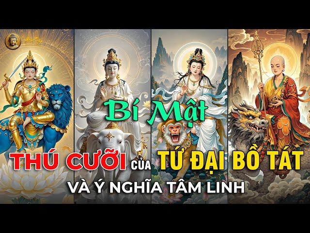 Bí Mật Về Toạ Kỵ của Tứ Đại Bồ Tát Và Ý Nghĩa Tâm Linh