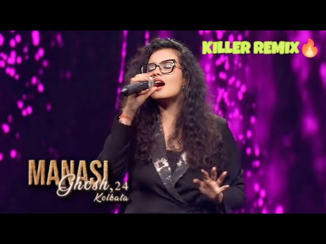 Aankh Marey और Bin tere sanam पर Manasi Ghosh ने दिया Killer🔥 Perfomance | Manasi Ghosh Indian idol