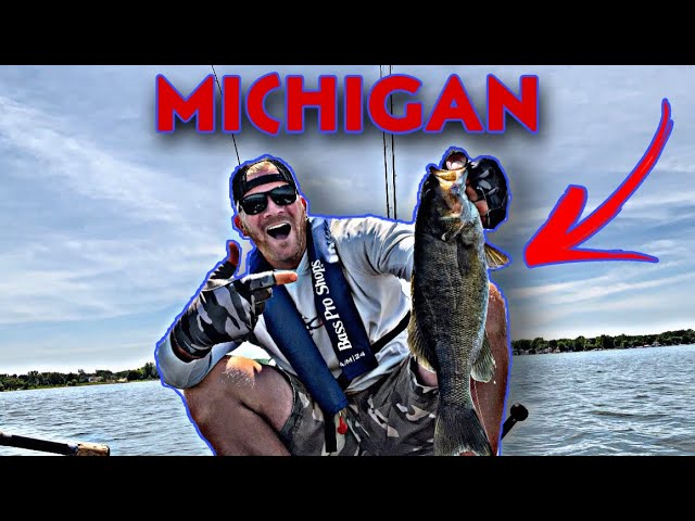 Kayak Fishing Southeast Michigan for BIG Smallmouth Bass