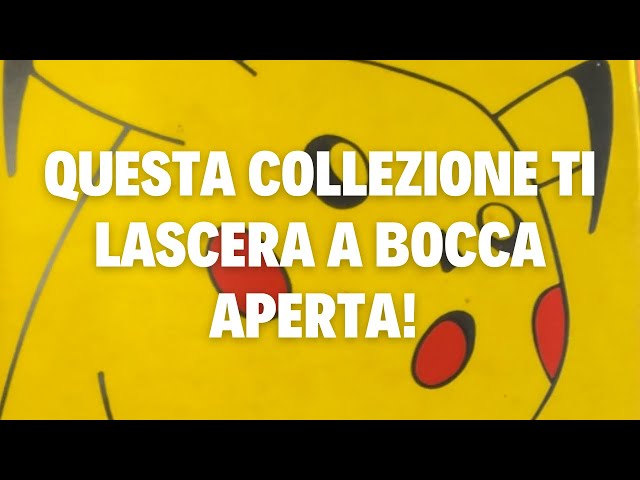 RITROVA la propria collezione di carte Pokémon VINTAGE in un armadio! Un vero TESORO!!!