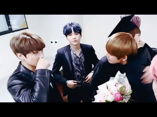 Jungkook's weird jealousy that he could never control when it comes to Taehyung.