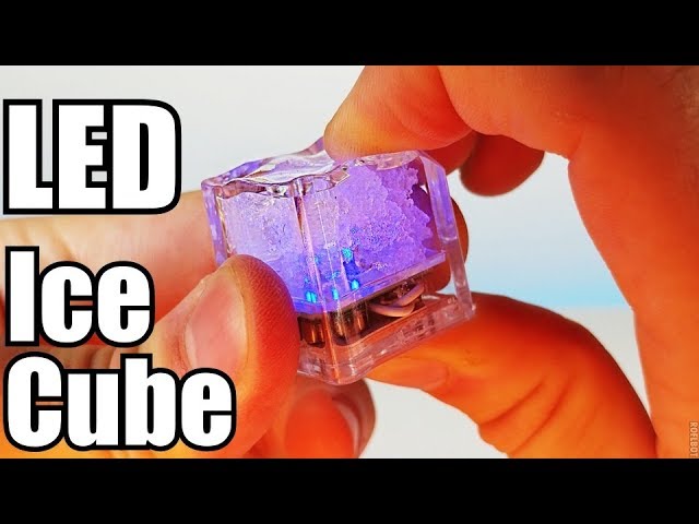 LED Ice Cubes | Product Review  🐱 (Flashing Lights Warning)