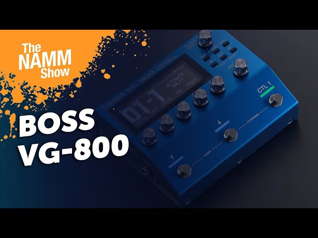 BOSS VG-800 | Overview & Sound Demo | NAMM 2025