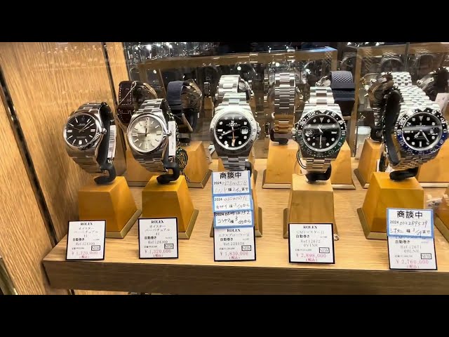 Tokyo Luxury Watch Shopping at Nakano Broadway in March 2024 (Incl In-Store Scenes)