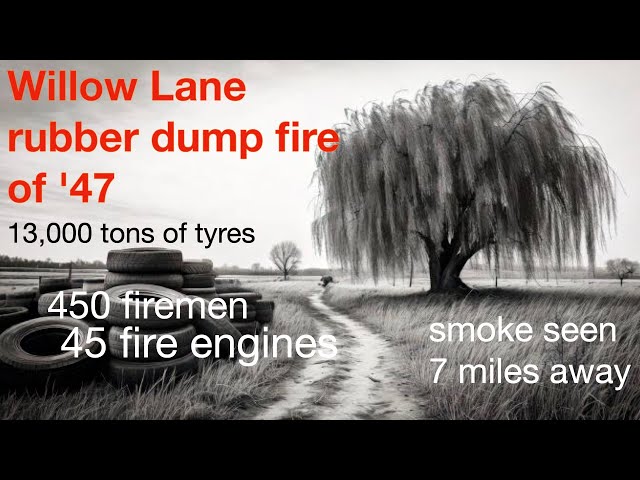 1947 rubber dump fire