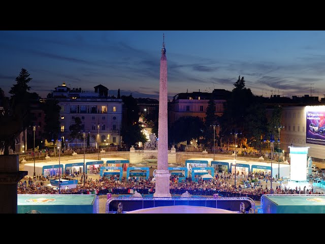 [4K HDR] A walk from Piazzale Flaminio to Trinità dei Monti  | Rome, Italy | Slow TV