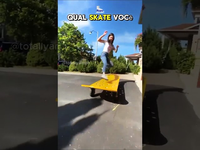 Qual SKATE VOCÊ ESCOLHERIA Para IR Pra ESCOLA?