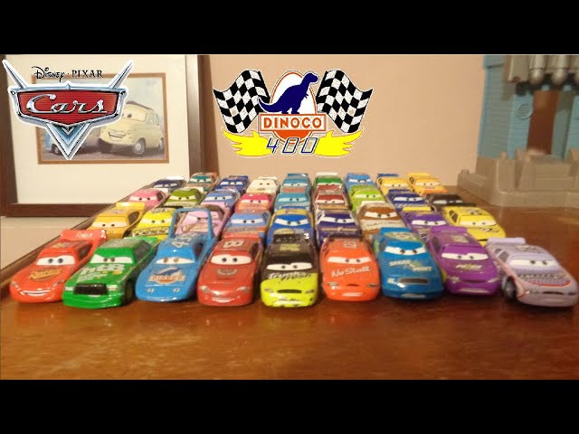 Disney Pixar Cars All MSOTS Piston cup racers (Dinoco 400) diecasts