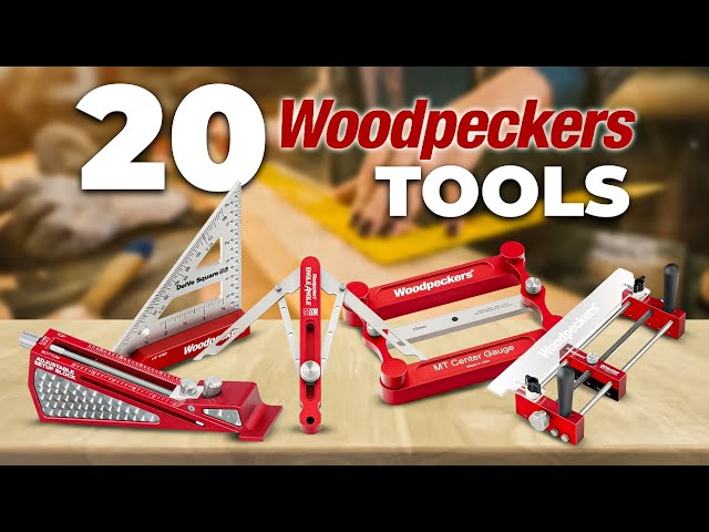 20 Coolest Woodworking Tools To Buy in 2025 | Woodpeckers Tools For Woodworking