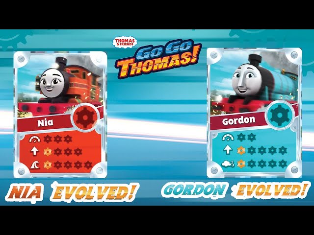 Thomas & Friends: Go Go Thomas - Train Games | Gordon and Nia Evolved to Silver Engine !