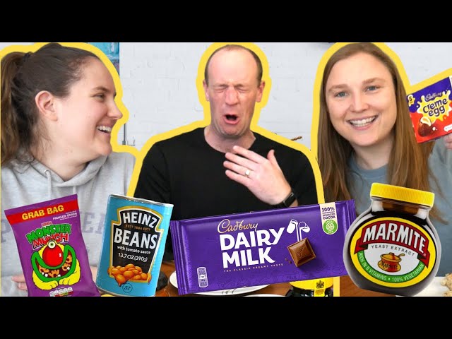 Americans try iconic BRITISH food for the FIRST time!