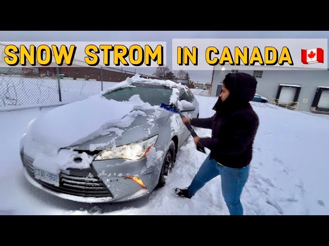 Life of Canada 🇨🇦 in Snow ⛄️ | Winter | Brampton