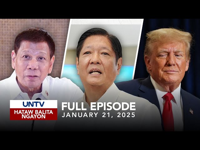 UNTV: Hataw Balita Ngayon | January 21, 2025