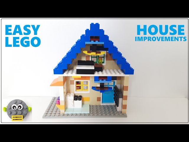 LEGO house instructions - Lego Classic 10717