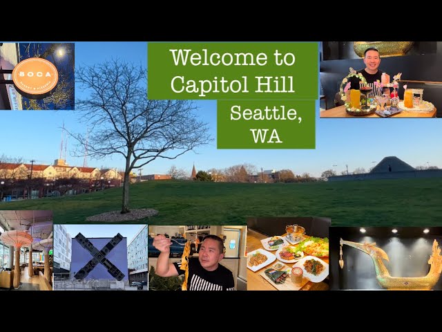 Eat and walk around Capitol Hill, Seattle, Washington, Private Tour 2023