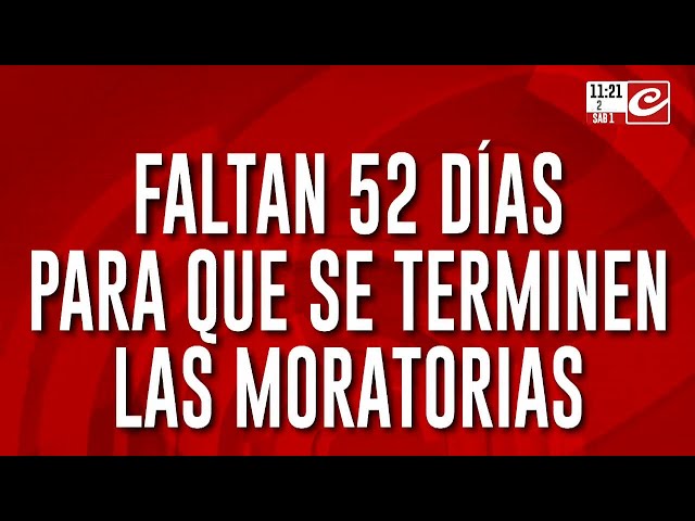 Faltan 52 días para que se terminen las moratorias... ¡a jubilarse ya!