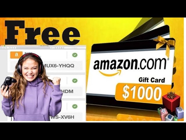 Free Amazon Gift Card Code 2024 - Amazon gift card codes free | Elodia Smith