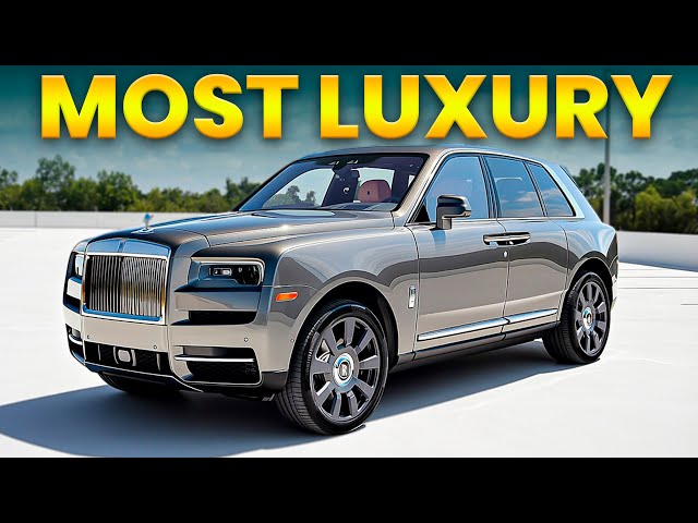 Top 10 Luxury SUVs 2025