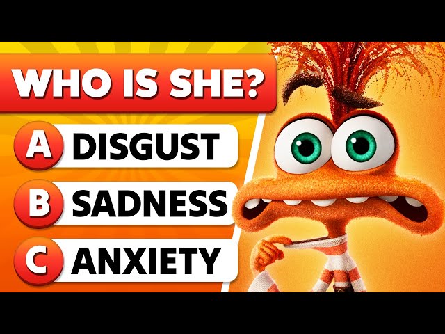 How Much Do You Know About INSIDE OUT 2? 😁😭😱🤢😡 INSIDE OUT 2 Quiz