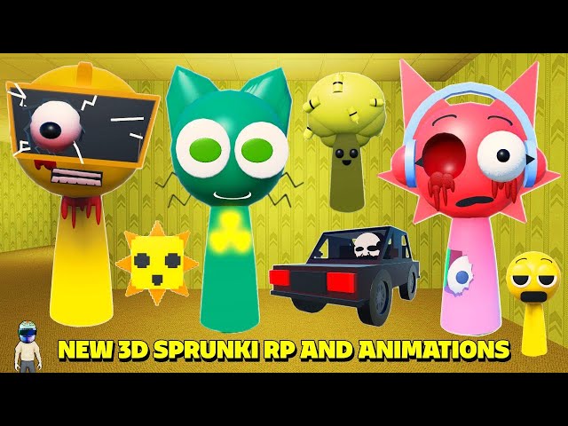 [ 20M VISITS! ] How to get 7 New Sprunki Morphs |  3D Sprunki RP And Animations  ! #roblox #sprunki