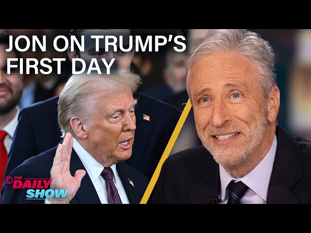 Jon Stewart on Trump’s Inauguration and Elon Musk's Nazi Salute | The Daily Show