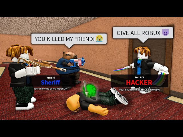 MM2 HACKER FUNNY MOMENTS ROBLOX (MEMES)