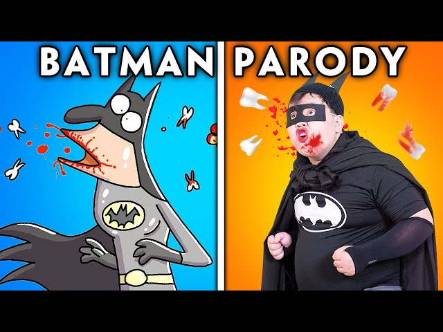 Batman & Spider-Woman Parody | The BEST of Cartoon Box | Hilarious Cartoon | Frame Order Parody