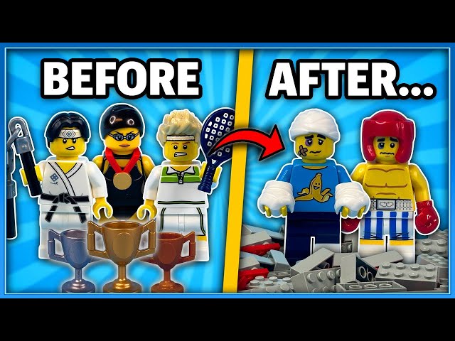 LEGO Athletes and Injuries…