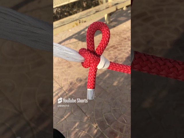 The Simplest Way To Tie A Corner Knot 👌