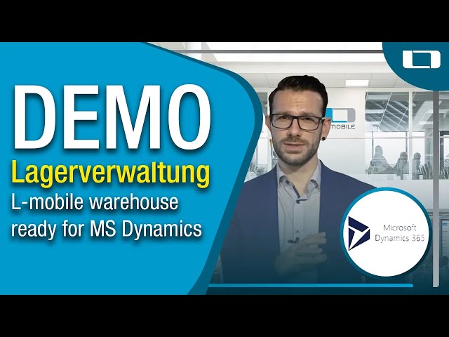 Mobile Datenerfassung im Lager mit MS Dynamics | L-mobile Software-Demo