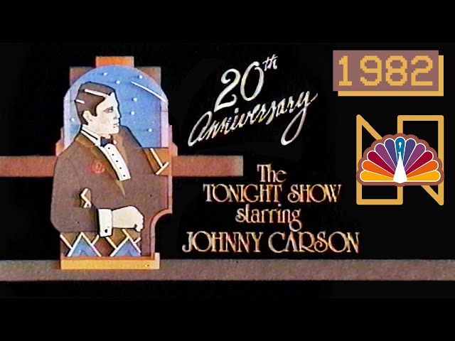 Tonight Show Starring Johnny Carson 20th Anniversary 1982 NBC Full Special w Original Commercials