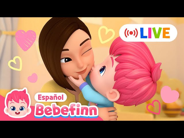 [🔴EN VIVO] El Mes de Amor con Bebefinn | Canciones para Ver con Familia | Bebefinn en español