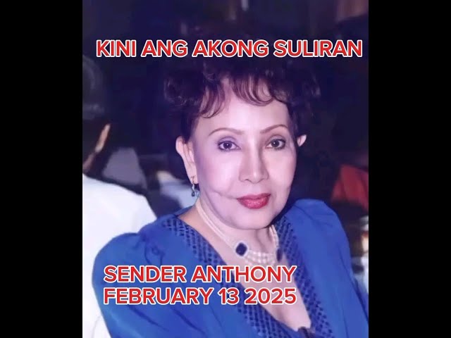 DYHP KINI ANG AKONG SULIRAN SENDER ANTHONY FEBRUARY 13 2025  #dyhp612 #cebu #kiniangakongsuliran