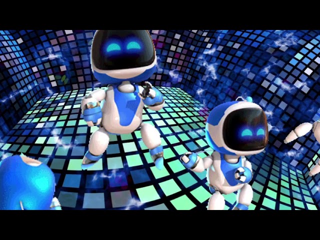 When you beat a level in Astro bot it be like