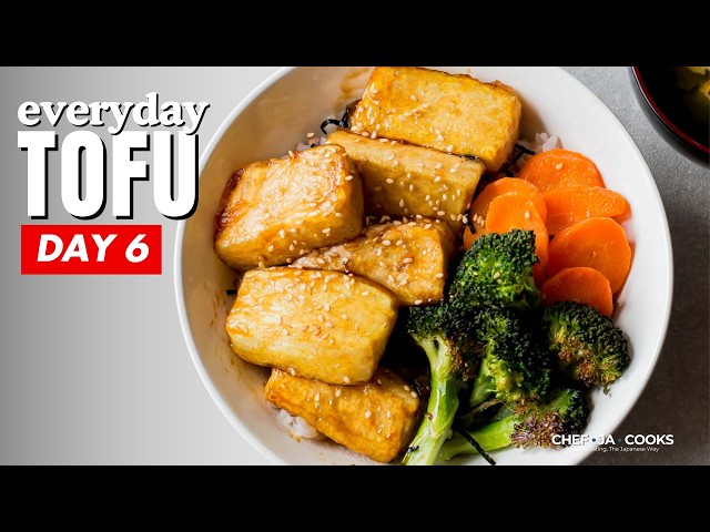 Everyday Tofu! | Day 6: Teriyaki Tofu Rice Bowl